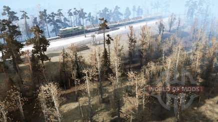 Train station для MudRunner