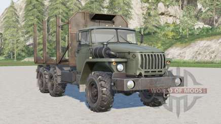 Ural-4320 short log truck для Farming Simulator 2017