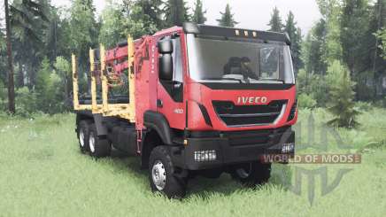 Iveco Trakker AD380T42W 2013 для Spin Tires