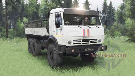 KamAZ-5350   6x6 для Spin Tires