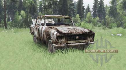 Moskvitch-2140  rusty для Spin Tires