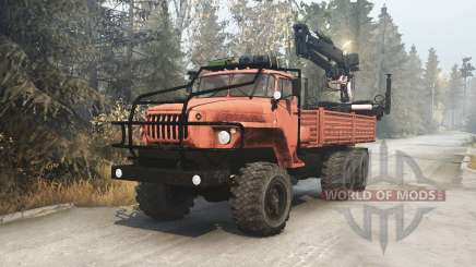 Ural-4320-41 6x6 для MudRunner