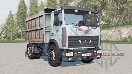 MAZ-5551 belarusian dump truck для Farming Simulator 2017