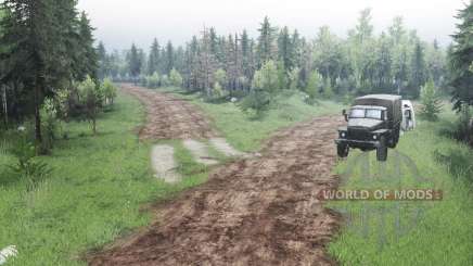 Forest  Roads для Spin Tires