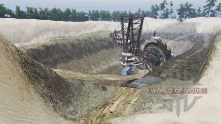 Sand   quarry для Spin Tires