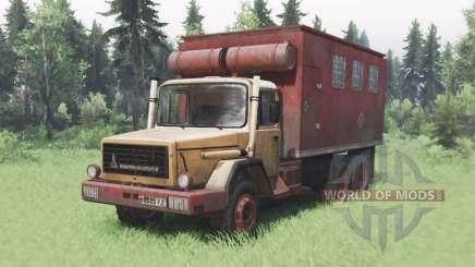 Magirus-Deutz 290 D 26 6x4 Chassis Cab 1975 для Spin Tires