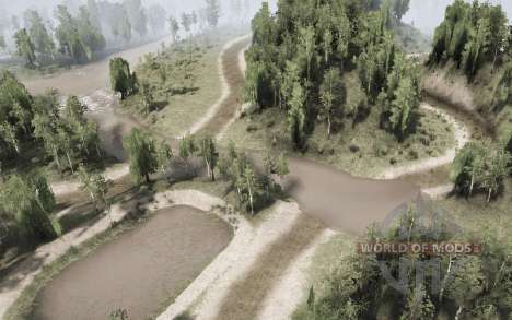 Карта Jateng для Spintires MudRunner