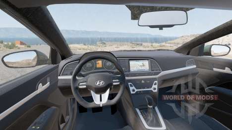 Hyundai Elantra (AD) 2018 для BeamNG Drive