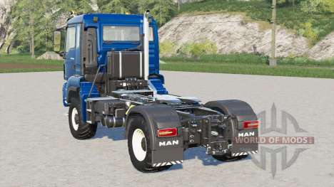 MAN TGS 4x4 Middle Cab Tractor  Truck для Farming Simulator 2017