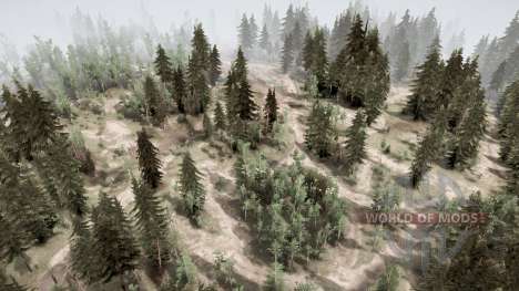 Лесные  равнины для Spintires MudRunner