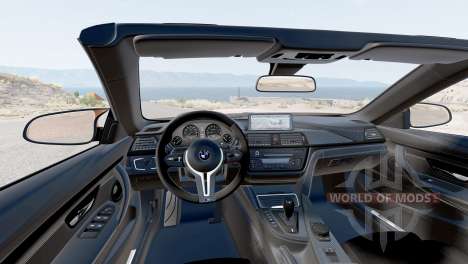 BMW M4 Cabrio (F83) 2014 для BeamNG Drive