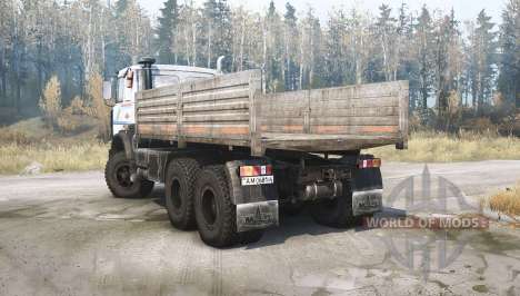 МАЗ-6317 белорусский грузовик для Spintires MudRunner