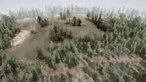 Лешукония: База лесохранения для Spintires MudRunner