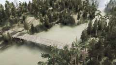 Pine  Pond для MudRunner