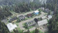 The outskirts of the village of Bald Huckster для Spin Tires