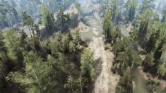 Map Marshland для MudRunner