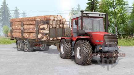 HTZ-17022 all-wheel drive tractor для Spin Tires