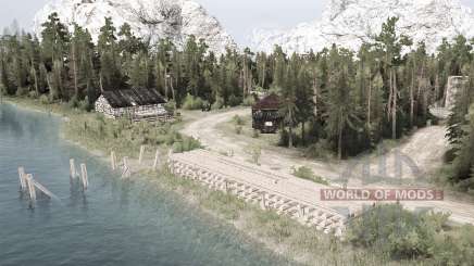 Under the thickness of local cliffs 2 для MudRunner