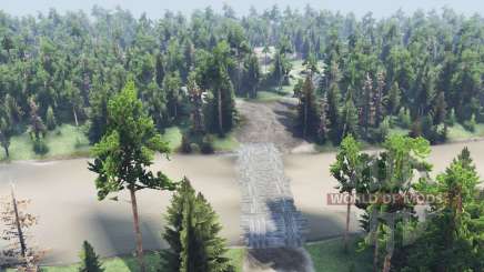 Sawmill on the island для Spin Tires