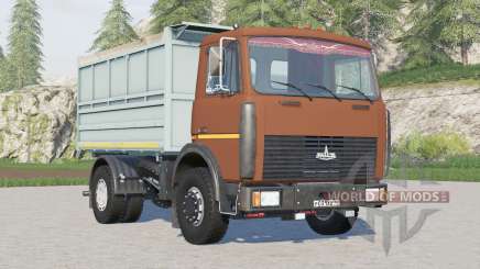 MAZ-5551 belarusian dump     truck для Farming Simulator 2017