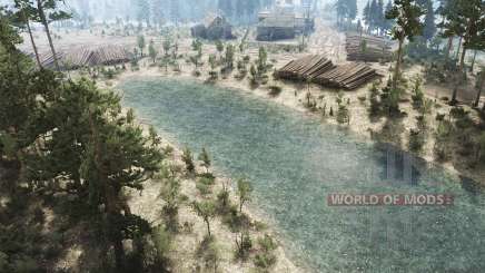 Brook  Landscape для MudRunner