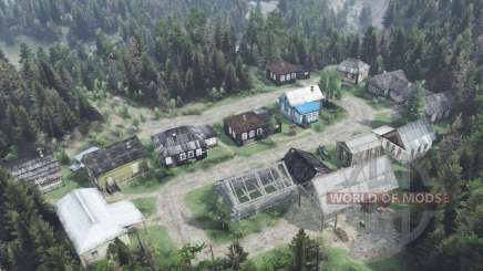 The outskirts of the village of Bald Huckster для Spin Tires