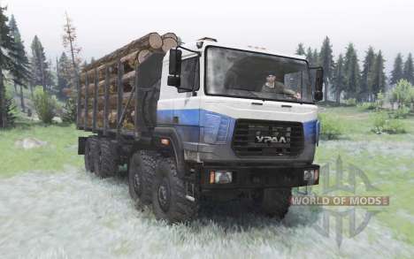 Урал-532362 8x8 для Spin Tires