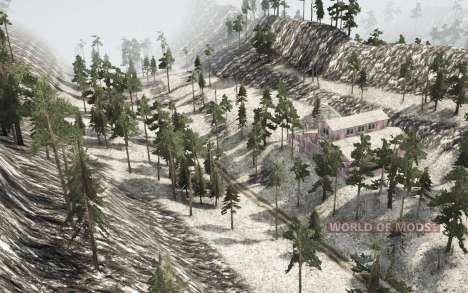 Across the  Mountains для Spintires MudRunner