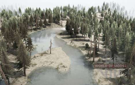 Карта Wasteland для Spintires MudRunner