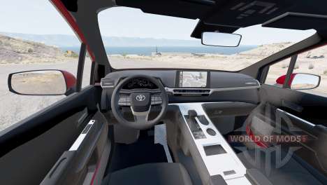 Toyota Sienna Platinum (XL40) 2021 для BeamNG Drive