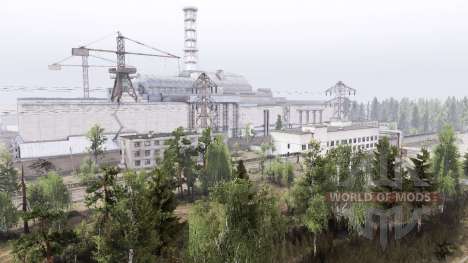 Карта Чернобыль для Spin Tires