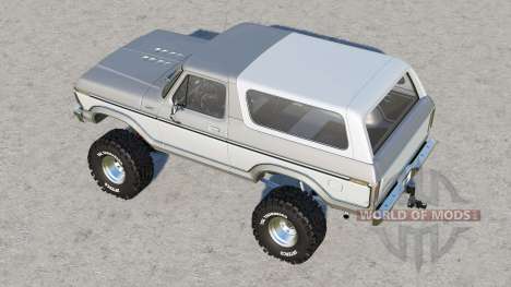 Ford Bronco Custom Wagon (U150)    1978 для Farming Simulator 2017