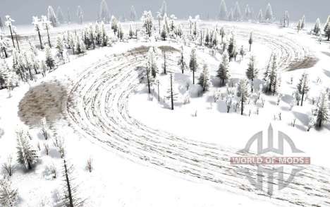 Snow Track  Racing для Spintires MudRunner