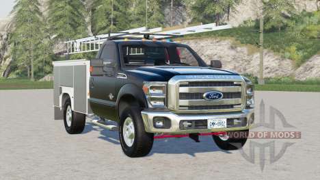 Ford F-350 Super Duty Utility Truck 2011 для Farming Simulator 2017
