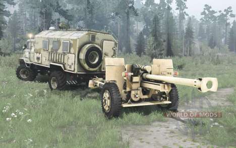ГАЗ-66 4x4 для Spintires MudRunner