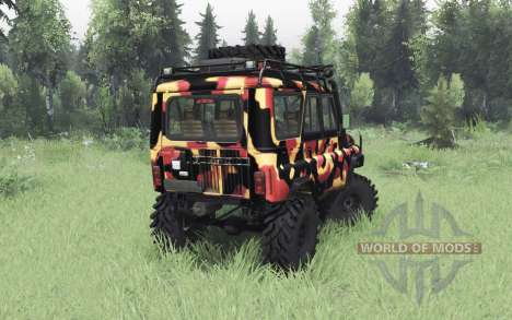 УАЗ-31514 Off-Road Explorer 1996 для Spin Tires