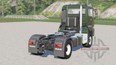 MAN TGS 18.500 4x4 Middle Cab Tractor Truck для Farming Simulator 2017