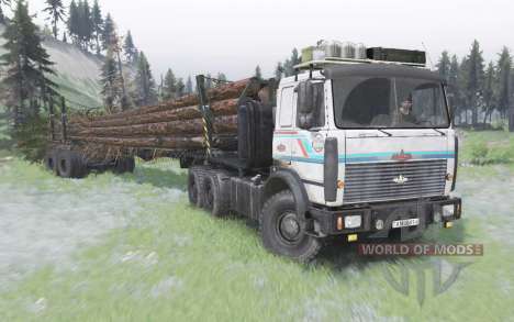 МАЗ-6317 белорусский грузовик для Spin Tires