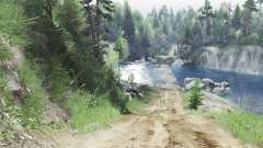 Through the Valleys and over the Hills для Spin Tires