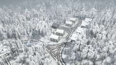 Forest Game 3: Winter time для MudRunner