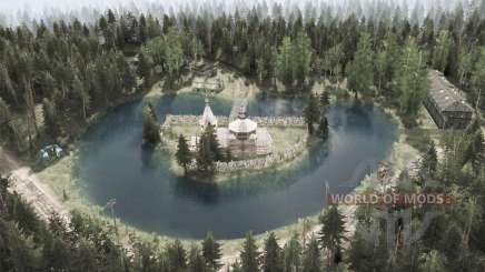 Map Verkhneketskoe для MudRunner