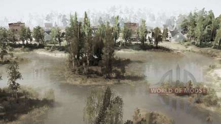 Map Water для MudRunner