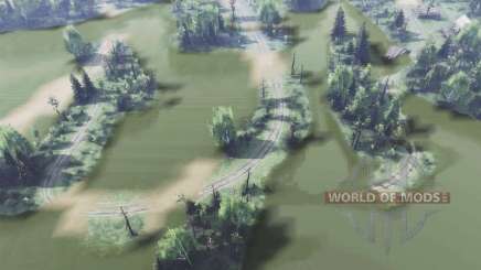 Map Water для Spin Tires