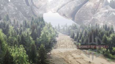 Map Canyons для Spin Tires