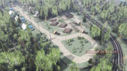 The Village of  Urnyak для Spin Tires