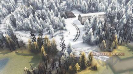 Winter  Island для Spin Tires