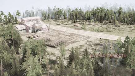 Map Cariboo для MudRunner