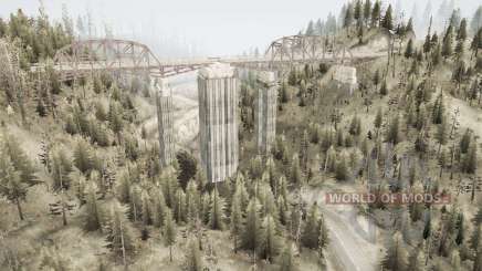 Valley of  Bridges для MudRunner