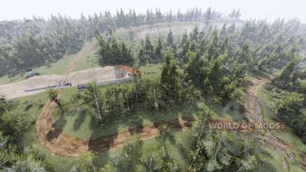 Map Kholmogorye для Spin Tires