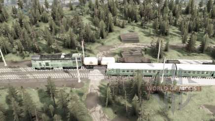 Map Village для MudRunner